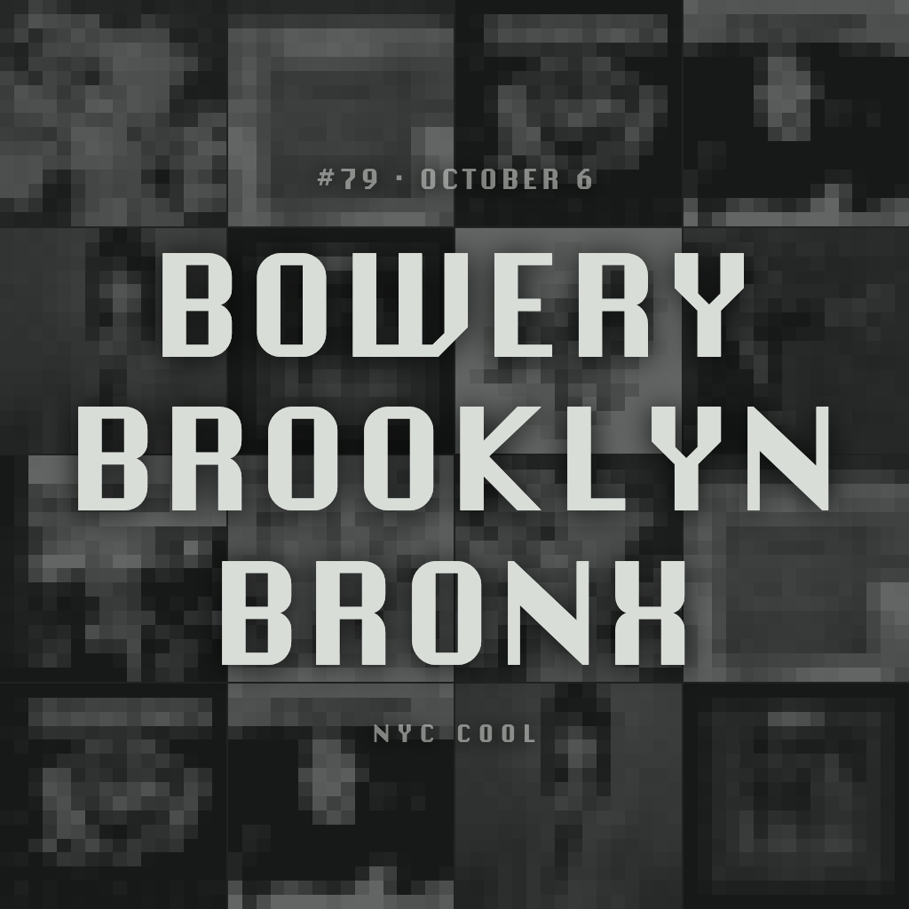 Bowery Brooklyn Bronx cover