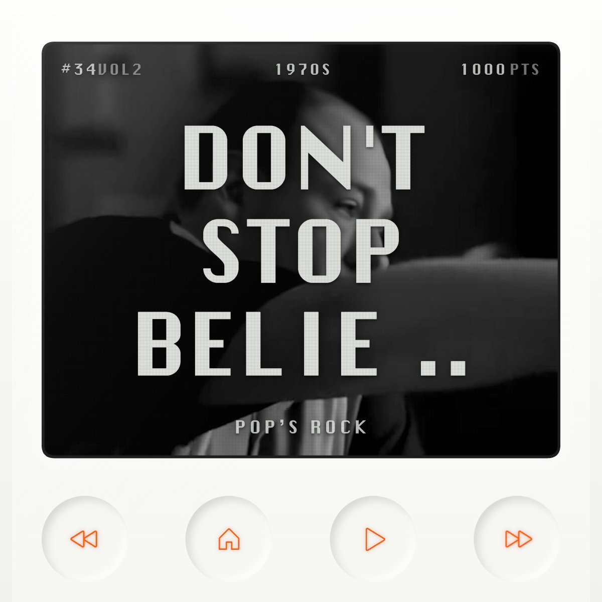 Don't Stop Belie .. cover