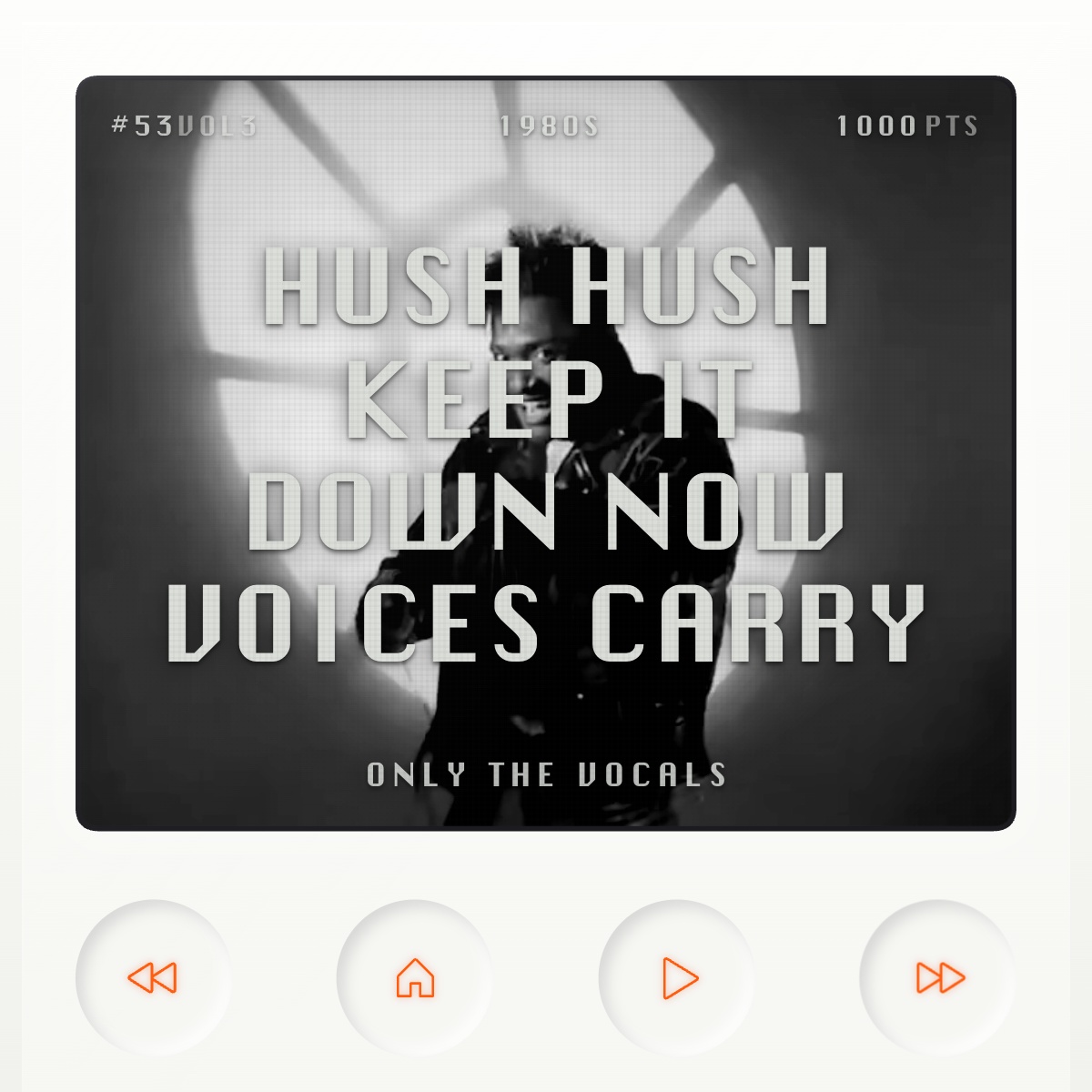Hush Hush keep it down now Voices carry cover
