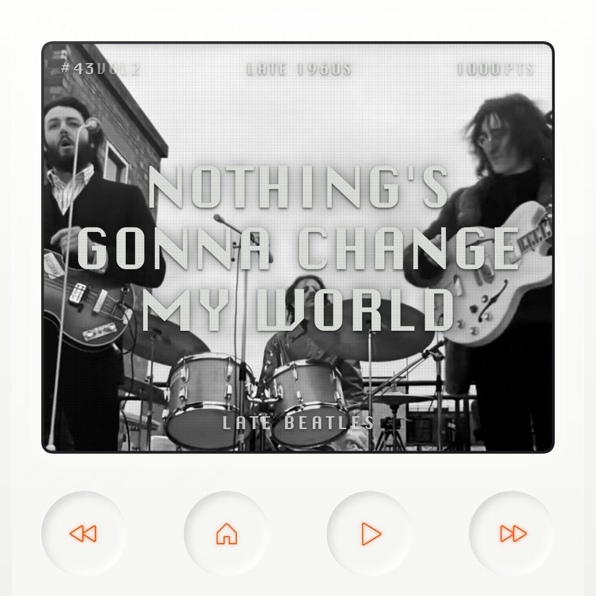 Nothing's Gonna Change My World cover