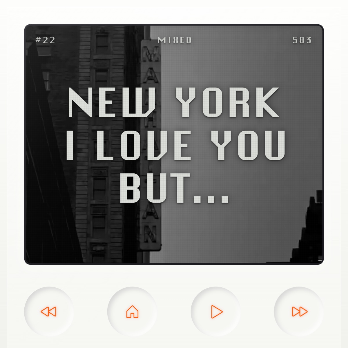 New york I love you But... cover
