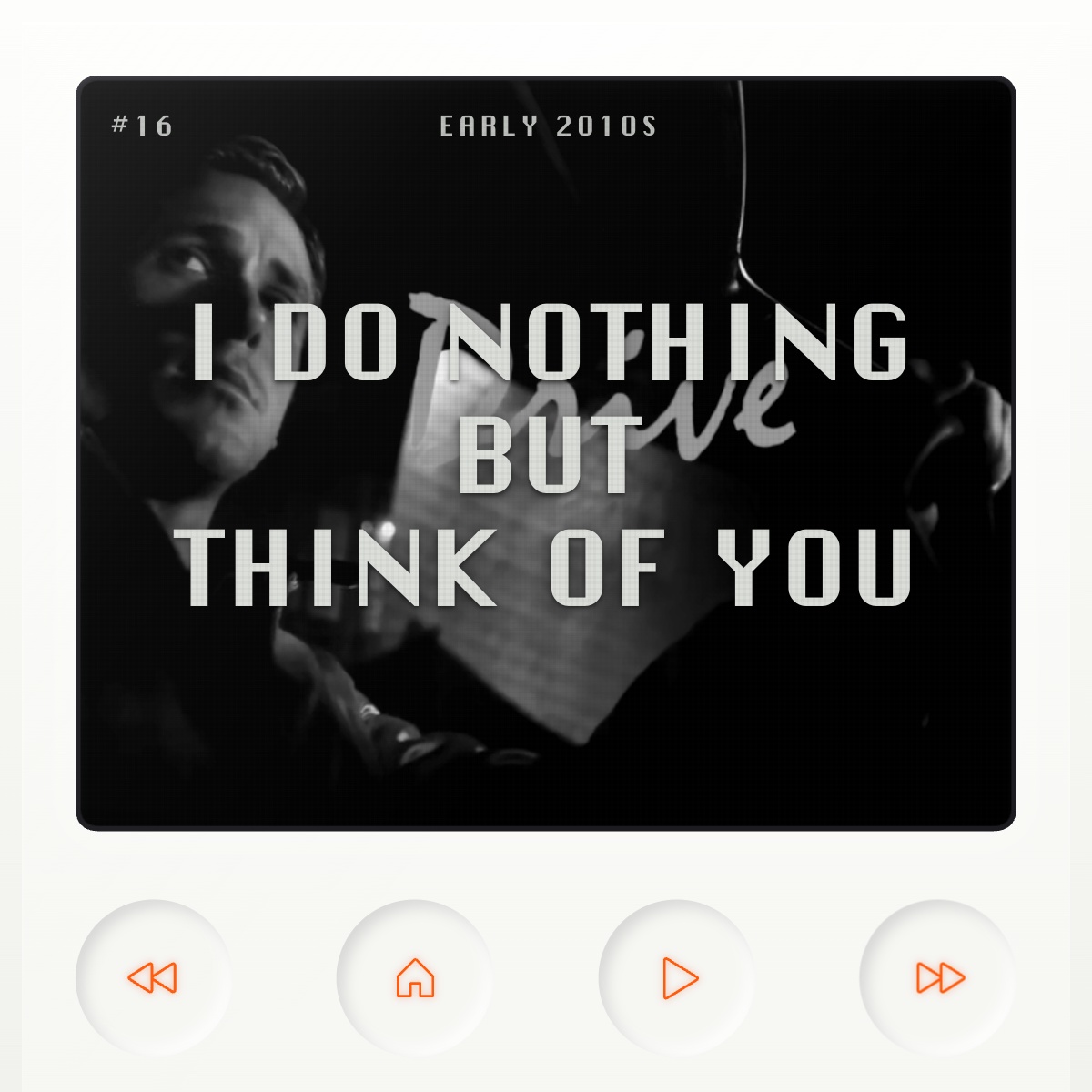 I do nothing but think of you cover