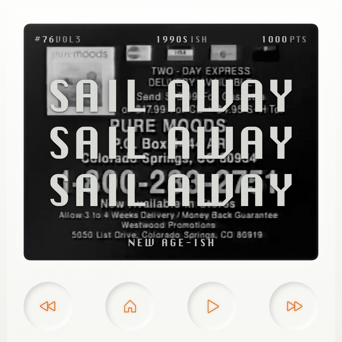 Sail Away Sail Away Sail Away cover