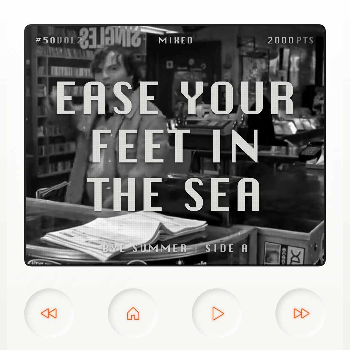 Ease Your Feet In the Sea cover