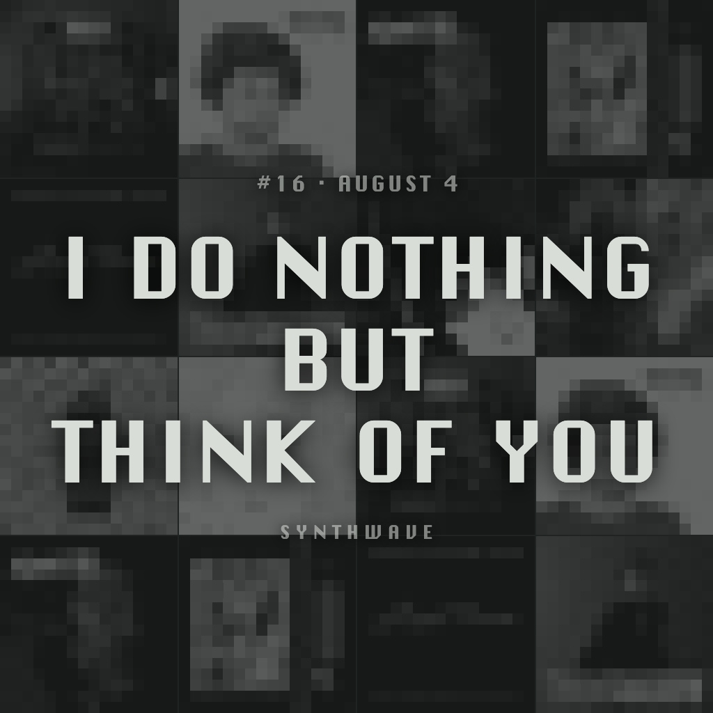 I do nothing but think of you cover