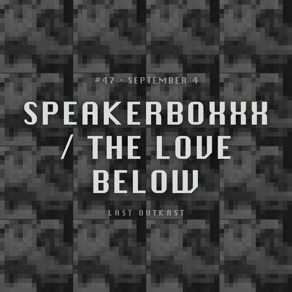 Speakerboxxx / The Love Below cover